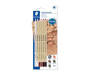 Hobbyartikler - Staedtler Pastel pencil Lumograph    FSC 100% - 100P-SBK6