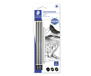 Hobbyartikler - Staedtler Charcoal Lumograph bc     100% PEFC - 100C SBK4