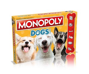 Brettspill & Puslespill - Winning Moves Monopoly Dogs Edition (English) - 5036905050265