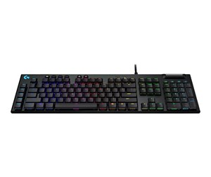 Tastatur - Logitech Gaming G815 - Gamingtastatur - Russisk - Svart - 920-009007