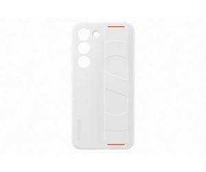 Mobil - Deksel og etui - Samsung Galaxy S23 Silicone Grip Case - White - EF-GS911TWEGWW