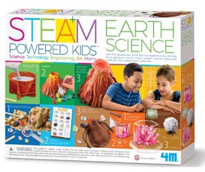 Lek & Lær - 4M STEAM POWERED KIDS / EARTH SCIENCE - 4M-05538