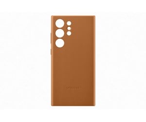 Mobil - Deksel og etui - Samsung Galaxy S23 Ultra Leather Case - Camel - EF-VS918LAEGWW