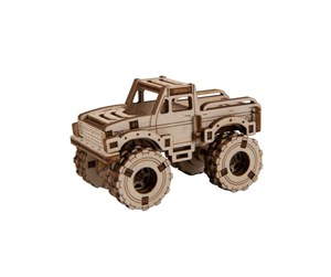 Modellsett - Mobimods WoodenCity Monster Truck Model - 5903641494250