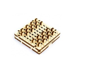 Modellsett - Mobimods WoodenCity Travel Game Checkers - 5906874128435