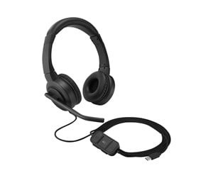 Hodetelefoner - Kensington H1000 USB-C On-Ear Headset - K83450WW