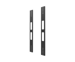 Veggmontering, AV-braketter & AV-møbler - Neomounts by NewStar AWL-250BL18 - mounting kit - for flat panel - black 75 kg 1000 x 600 mm - AWL-250BL18