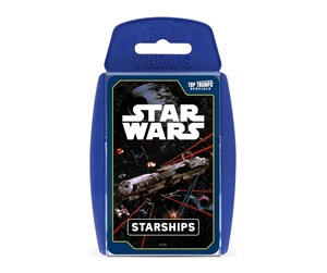 Brettspill & Puslespill - Winning Moves Star Wars Starships Top Trumps Card Game (ENGLISH) - 5036905039437