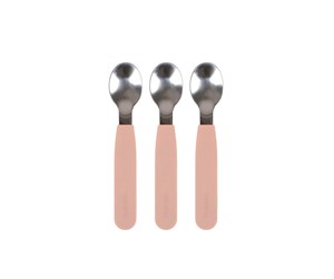 Babyleker - Filibabba Silicone spoons 3-pack - Peach - FI-SI009