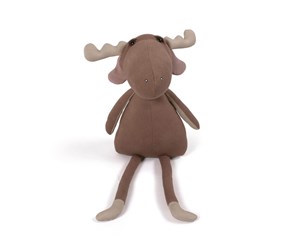 Babyleker - Filibabba Teddy - Milo the moose brownie - FI-PT031