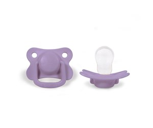 Babyutstyr - Filibabba Pacifiers 2-pack - Fresh violet +6 months - FI-PH060