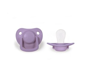 Babyutstyr - Filibabba Pacifiers 2-pack - Fresh violet 0-6 months - FI-PH059