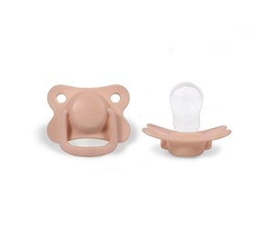 Babyutstyr - Filibabba Pacifiers 2-pack - Peach +6 months - FI-PH058