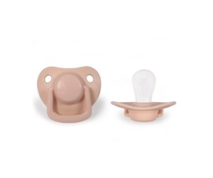 Babyutstyr - Filibabba Pacifiers 2-pack - Peach 0-6 months - FI-PH057