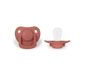 Babyutstyr - Filibabba Pacifiers 2-pack - Coral 0-6 months - FI-PH055