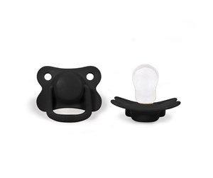 Babyutstyr - Filibabba Pacifiers 2-pack - Black +6 months - FI-PH037