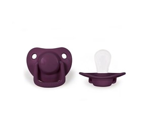 Babyutstyr - Filibabba Pacifiers 2-pack - Plum 0-6 months - FI-PH015