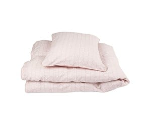 Babyutstyr - Filibabba Baby bedlinen GOTS - Indian dusty rose - SWEDISH D - FI-IR010SE