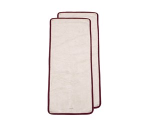 Babyleker - Filibabba Middle layer 2-pack for changing pad - Deeply red - FI-CP006