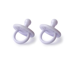 Babyutstyr - Filibabba Silicone pacifier 2-pack - Fresh violet - FI-01669