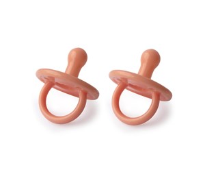 Babyutstyr - Filibabba Silicone pacifier 2-pack - Coral - FI-01667