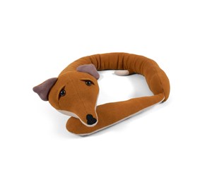 Babyleker - Filibabba Bed snake - Freya the fox Dark orange - FI-01645