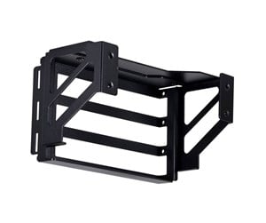 Kabinett-tilbehør - Lian Li Upright GPU Bracket for O11 Dynamic EVO - Black - O11DE-6X