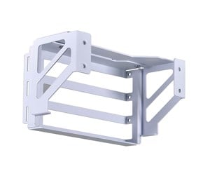 Kabinett-tilbehør - Lian Li Upright GPU Bracket for O11 Dynamic EVO - White - O11DE-6W