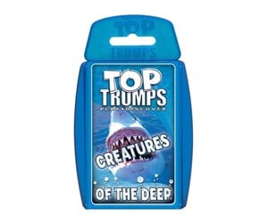 Brettspill & Puslespill - Winning Moves Creatures of the Deep Top Trumps Card Game (ENGLISH) - 5036905044196