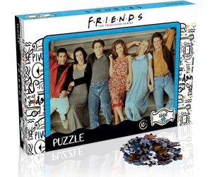 Puslespill - Winning Moves Friends Stairs 1000 Piece Jigsaw Puzzle (ENGLISH) Gulv - 42253