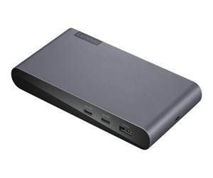 Dokkingstasjon - Lenovo - docking station - USB-C - HDMI DP (40B30090EU) EU - 40B30090EU