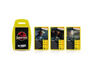 Brettspill & Puslespill - Winning Moves Jurassic Park Top Trumps Card Game (ENGLISH) - 5036905048156