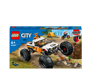 LEGO® - LEGO City 60387 Terrengbil med firehjulstrekk - 60387