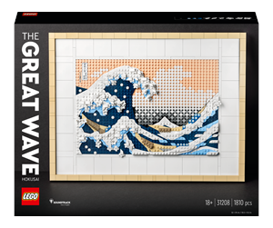 LEGO® - LEGO Art 31208 Hokusai – Den store bølgen ved Kanagawa - 31208