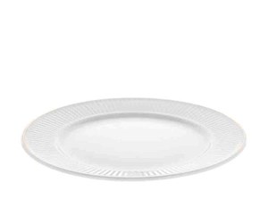 Servering & Servise - Pillivuyt Plissé Plate flat Dia 28 cm White/Matt gold - 27783