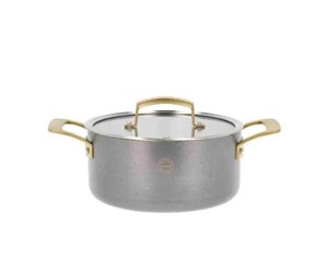 Gryter - Pillivuyt Gourmet Durance Saucepan with Lid Dia 20 cm 2.9 litres Steel - 27358