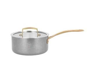 Gryter - Pillivuyt Gourmet Durance Saucepan with Lid Dia 18 cm 2 litres Steel - 27357