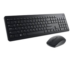 Tastatur - Dell KM3322W - Tastatur & Mussett - Universal - Svart - 580-AKFZ