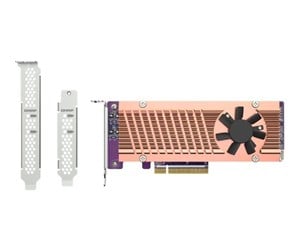 Kontroller - QNAP QM2-2P-384A - storage controller - PCIe 3.0 - PCIe 3.0 x8 - QM2-2P-384A