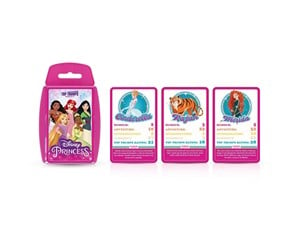 Brettspill & Puslespill - Winning Moves Disney Princess Top Trumps Card Game (ENGLISH) - 5036905048019