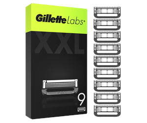 Barberingsutstyr - Gillette Labs, 9 stk - 7702018605439