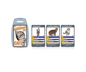 Brettspill & Puslespill - Winning Moves Cats Top Trumps Card Game (ENGLISH) - 5036905044189