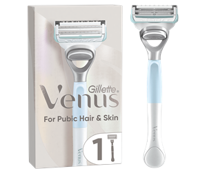 Barberingsutstyr - Venus Pubic Hair & Skin Razor 1 pcs - 7702018574162