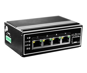 Switch/splitter - LevelOne IGP-0502 - switch -40°C to 75°C - 5 ports - IGP-0502