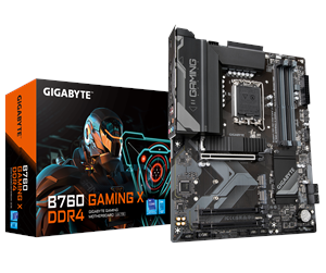 Hovedkort - GIGABYTE B760 GAMING X DDR4 Hovedkort - Intel B760 - Intel LGA1700 socket - DDR4 RAM - ATX - B760 GAMING X DDR4