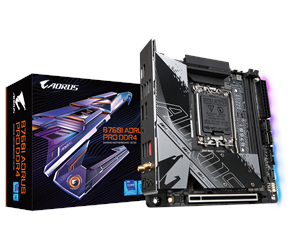 Hovedkort - GIGABYTE B760I AORUS PRO DDR4 Hovedkort - Intel B760 - Intel LGA1700 socket - DDR4 RAM - Mini-ITX - B760I AORUS PRO DDR4