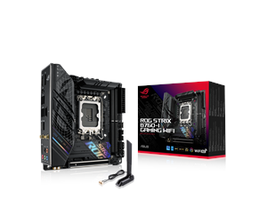 Hovedkort - ASUS ROG STRIX B760-I GAMING WIFI Hovedkort - Intel B760 - Intel LGA1700 socket - DDR5 RAM - Mini-ITX - 90MB1D90-M0EAY0