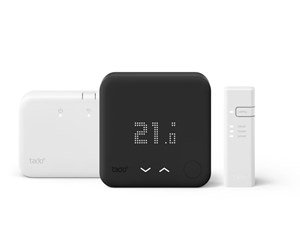 Smarthus - tado Starter Kit Wireless Smart ThermostatV3+ (Black Edition) - TAD-104531