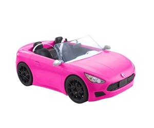 Dukker, Bamser & Utstyr - Barbie Pink Convertible 2-Seater Vehicle - HBT92