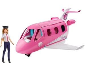 Dukker, Bamser & Utstyr - Barbie Dreamhouse Adventures Dreamplane Doll and Playset - GJB33